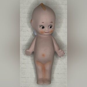 Vintage Kewpie Style Standing Doll Bisque Japan Big Eyes